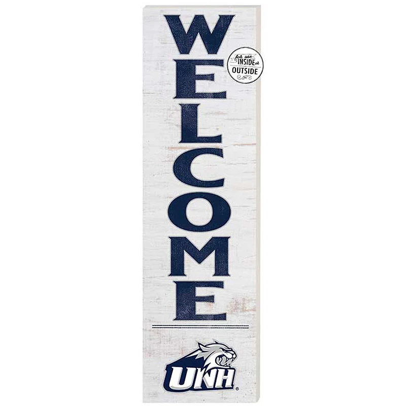 New Hampshire Wildcats 10'' x 35'' Indoor/Outdoor Welcome Sign