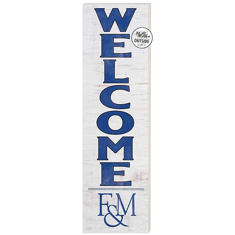 Franklin & Marshall Diplomats 10'' x 35'' Indoor/Outdoor Welcome Sign