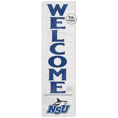 Nova Southeastern Sharks 10'' x 35'' Indoor/Outdoor Welcome Sign