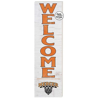 Mercer Bears 10'' x 35'' Indoor/Outdoor Welcome Sign