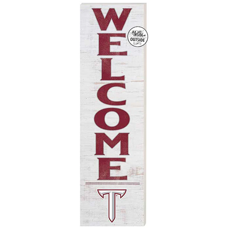 Troy University Trojans 10'' x 35'' Indoor/Outdoor Welcome Sign