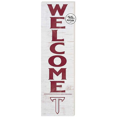 Troy University Trojans 10'' x 35'' Indoor/Outdoor Welcome Sign