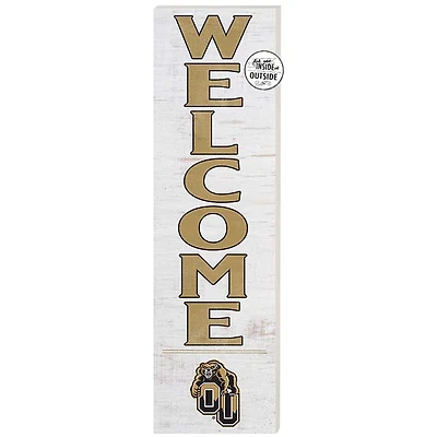 Oakland Golden Grizzlies 10'' x 35'' Indoor/Outdoor Welcome Sign