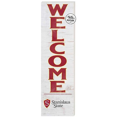 Cal State Stanislaus Warriors 10'' x 35'' Indoor/Outdoor Welcome Sign