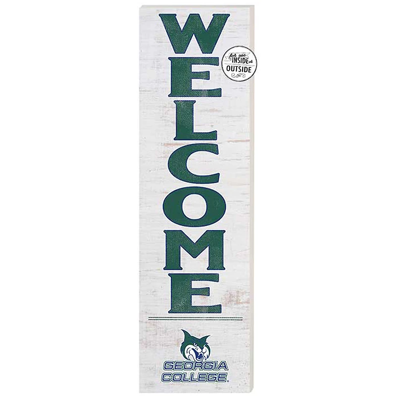 Georgia College Bobcats 10'' x 35'' Indoor/Outdoor Welcome Sign