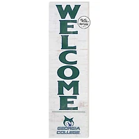 Georgia College Bobcats 10'' x 35'' Indoor/Outdoor Welcome Sign