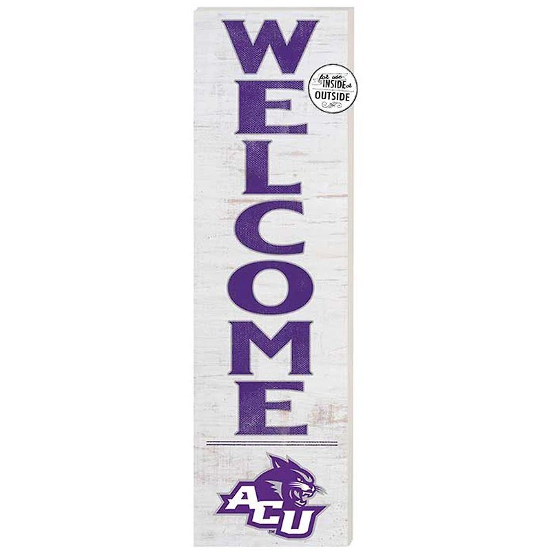 Abilene Christian University Wildcats 10'' x 35'' Indoor/Outdoor Welcome Sign