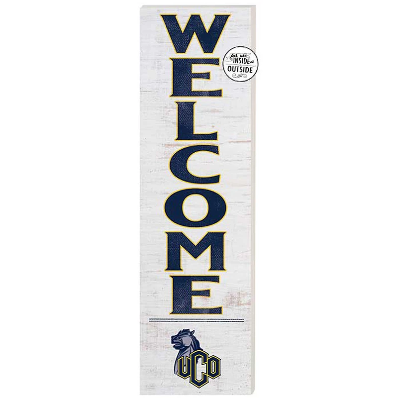 Central Oklahoma Bronchos 10'' x 35'' Indoor/Outdoor Welcome Sign