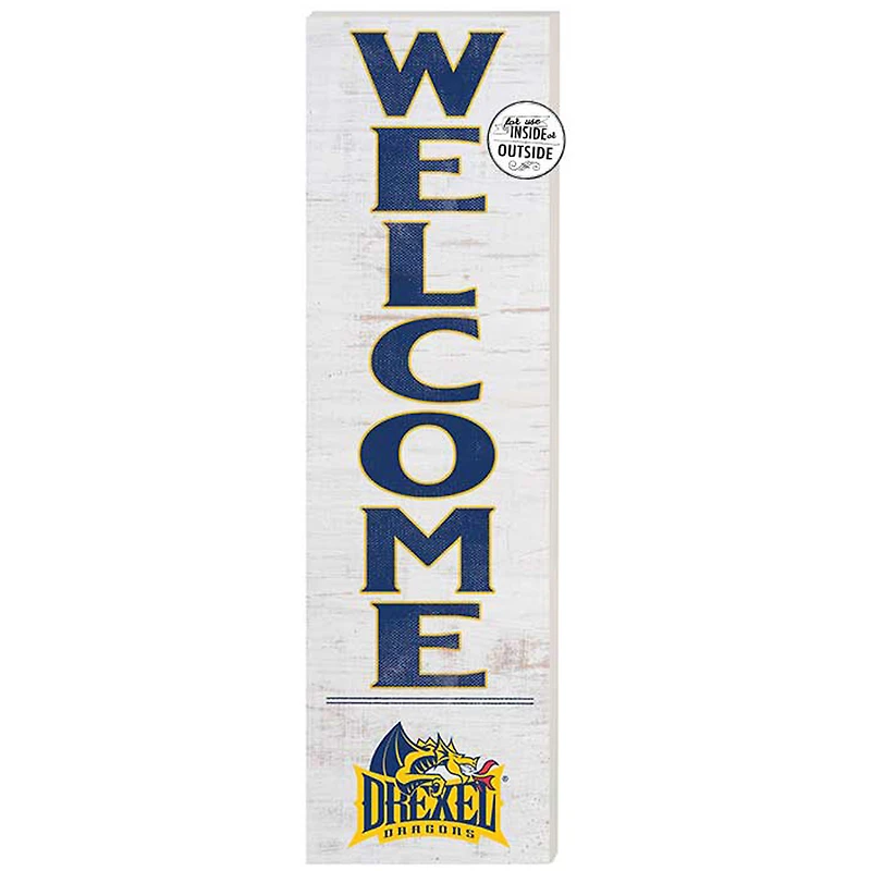 Drexel Dragons 10'' x 35'' Indoor/Outdoor Welcome Sign