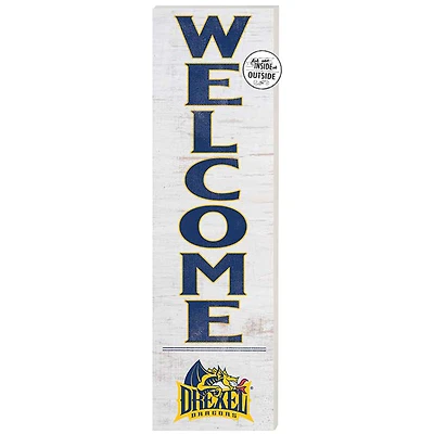 Drexel Dragons 10'' x 35'' Indoor/Outdoor Welcome Sign