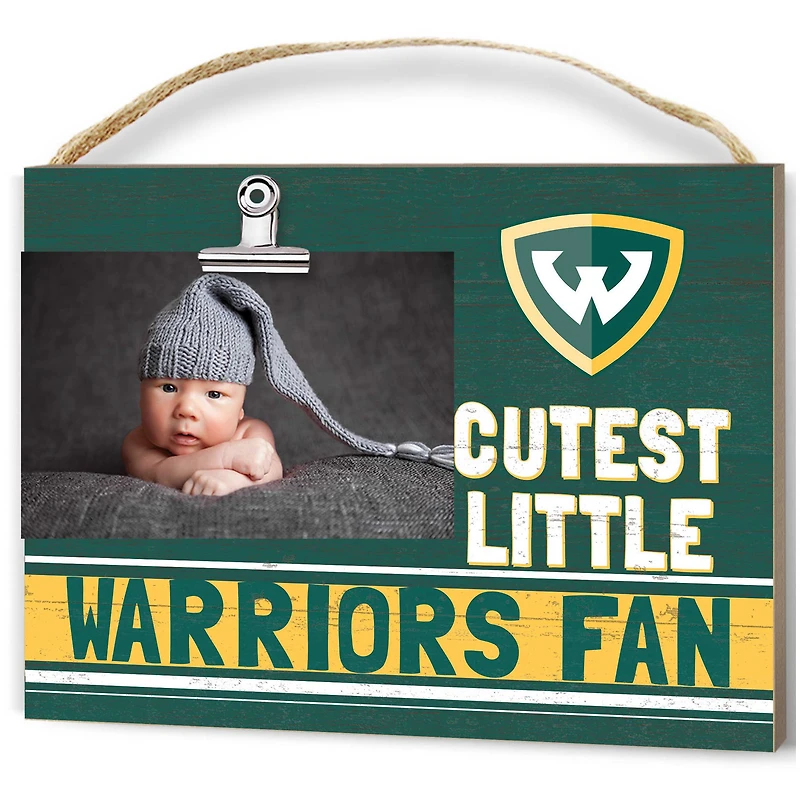 Wayne State Warriors 8" x 10" Cutest Little Team Logo Clip Photo Frame