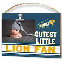 College of New Jersey Lions 8" x 10" Cutest Little Team Logo Clip Photo Frame