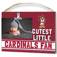 Ball State Cardinals 8" x 10" Cutest Little Team Logo Clip Photo Frame