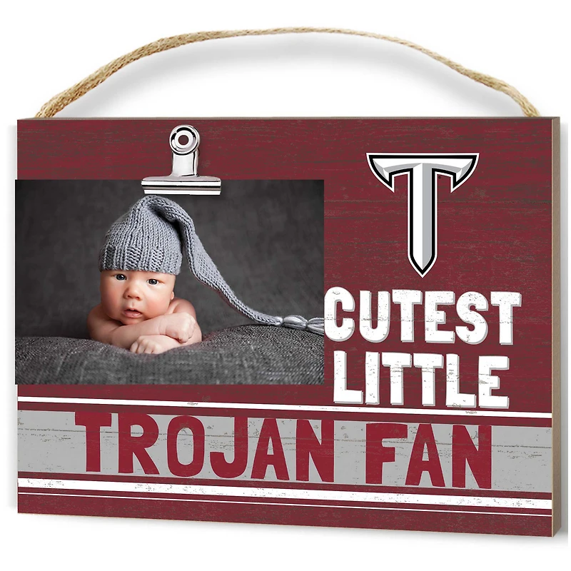 Troy University Trojans 8" x 10" Cutest Little Team Logo Clip Photo Frame
