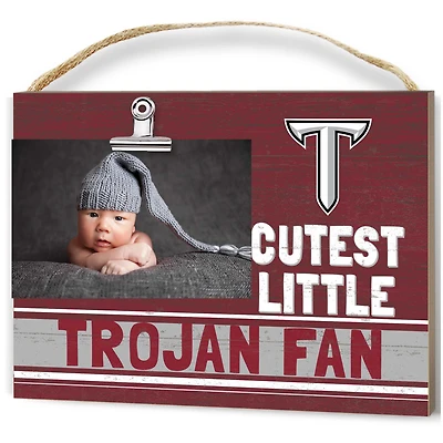 Troy University Trojans 8" x 10" Cutest Little Team Logo Clip Photo Frame