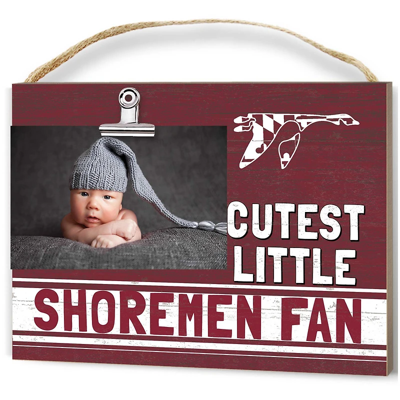 Washington College Shoremen 8" x 10" Cutest Little Team Logo Clip Photo Frame