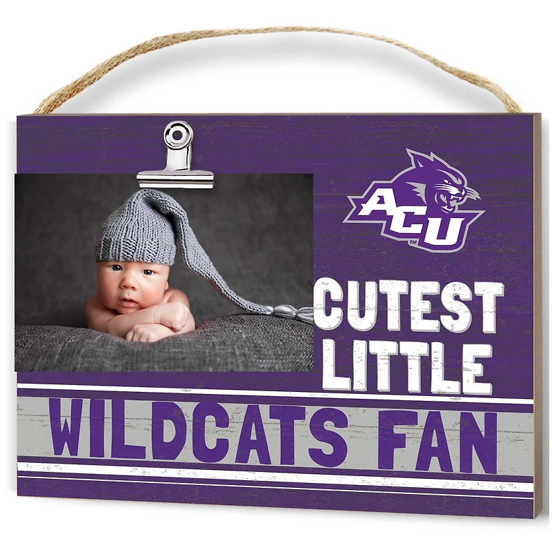 Abilene Christian University Wildcats 8" x 10" Cutest Little Team Logo Clip Photo Frame