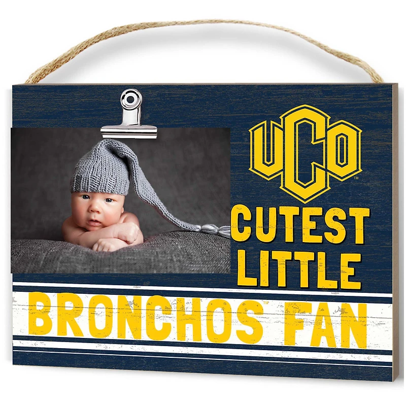 Central Oklahoma Bronchos 8" x 10" Cutest Little Team Logo Clip Photo Frame