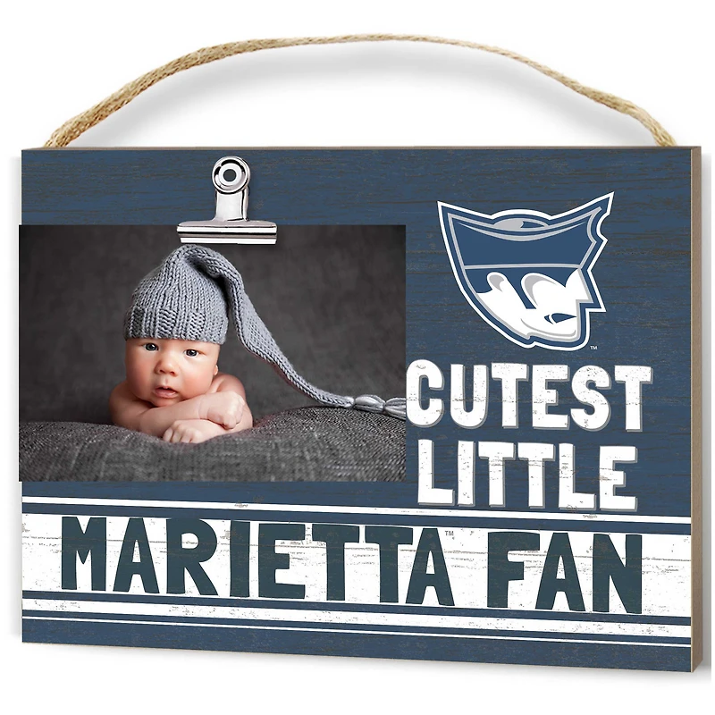 Marietta College Pioneers 8" x 10" Cutest Little Team Logo Clip Photo Frame