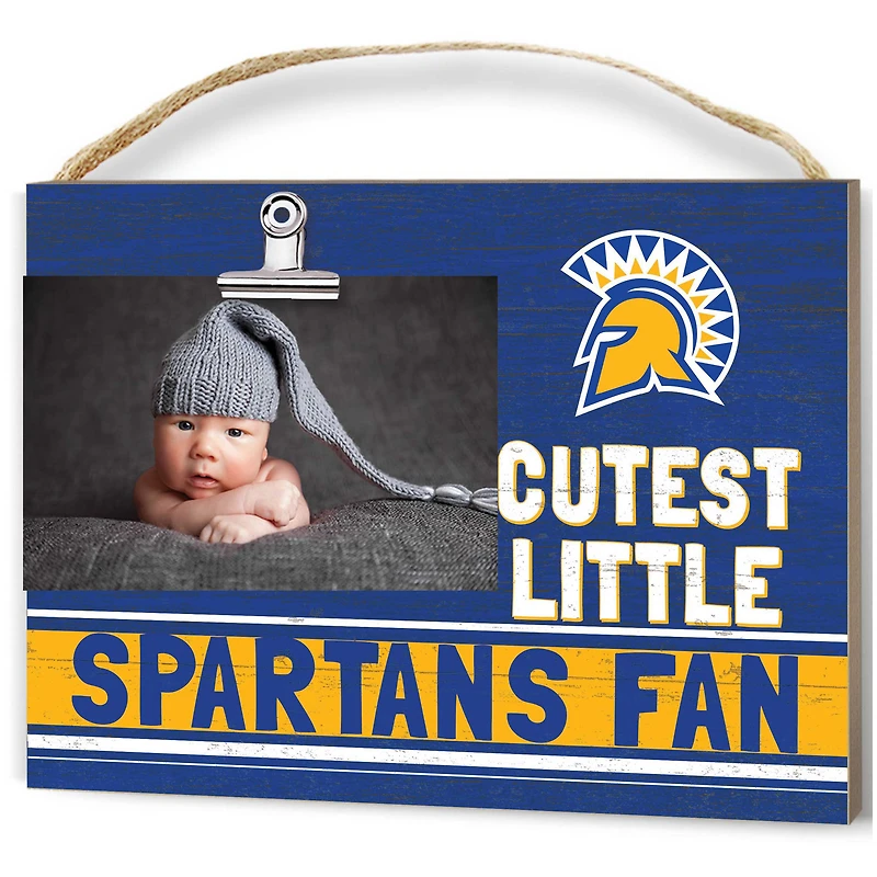 San Jose State Spartans 8" x 10" Cutest Little Team Logo Clip Photo Frame