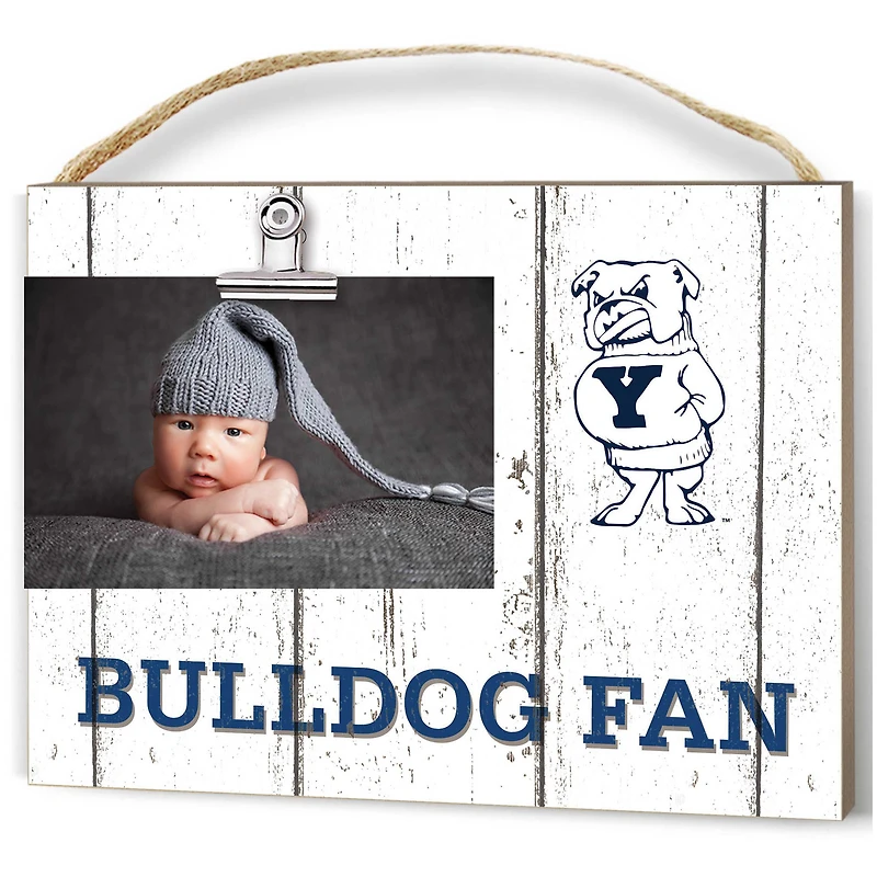 Yale Bulldogs 16" x 22" Cutest Little Weathered Logo Frame