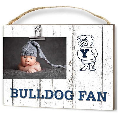 Yale Bulldogs 16" x 22" Cutest Little Weathered Logo Frame