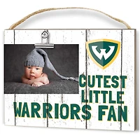 Wayne State Warriors 16" x 22" Cutest Little Weathered Logo Frame