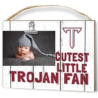 Troy University Trojans 16" x 22" Cutest Little Weathered Logo Frame