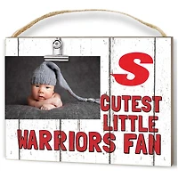 Cal State Stanislaus Warriors 16" x 22" Cutest Little Weathered Logo Frame
