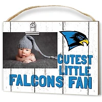 Bentley Falcons 16" x 22" Cutest Little Weathered Logo Frame