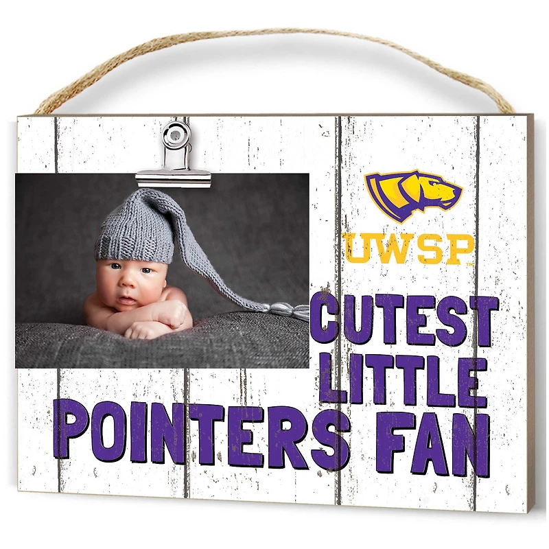 Wisconsin-Stevens Point Pointers 16" x 22" Cutest Little Weathered Logo Frame