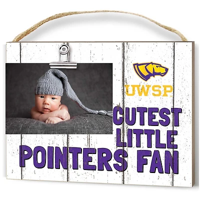 Wisconsin-Stevens Point Pointers 16" x 22" Cutest Little Weathered Logo Frame