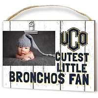 Central Oklahoma Bronchos 16" x 22" Cutest Little Weathered Logo Frame