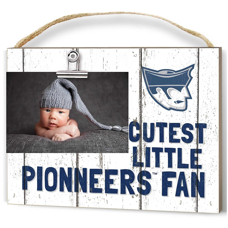 Marietta College Pioneers 16" x 22" Cutest Little Weathered Logo Frame