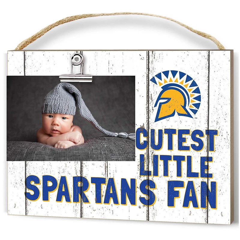 San Jose State Spartans 16" x 22" Cutest Little Weathered Logo Frame