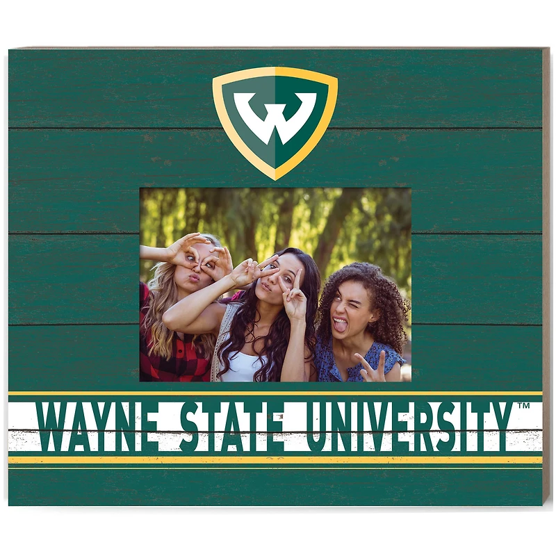 Wayne State Warriors 11" x 13" Team Spirit Scholastic Picture Frame
