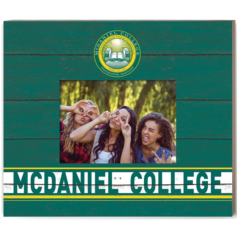 McDaniel Green Terror 11" x 13" Team Spirit Scholastic Picture Frame