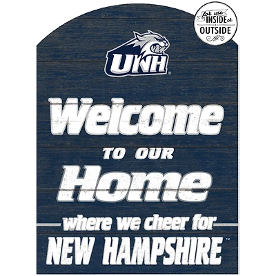 New Hampshire Wildcats 16'' x 22'' Indoor/Outdoor Marquee Sign