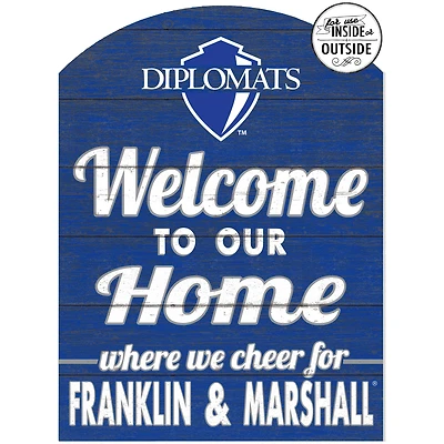 Franklin & Marshall Diplomats 16'' x 22'' Indoor/Outdoor Marquee Sign
