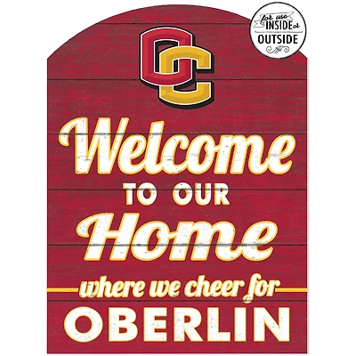 Oberlin Yeomen 16'' x 22'' Indoor/Outdoor Marquee Sign
