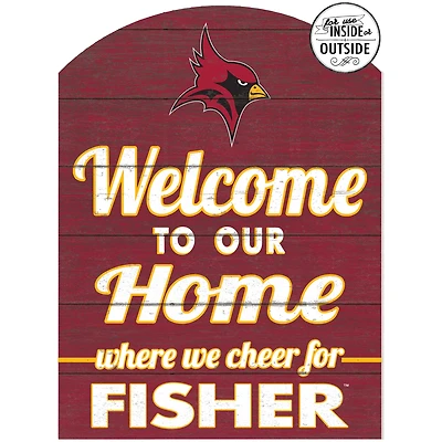 St. John Fisher Cardinals 16'' x 22'' Indoor/Outdoor Marquee Sign