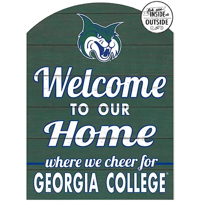 Georgia College Bobcats 16'' x 22'' Indoor/Outdoor Marquee Sign