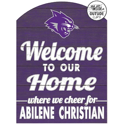 Abilene Christian University Wildcats 16'' x 22'' Indoor/Outdoor Marquee Sign