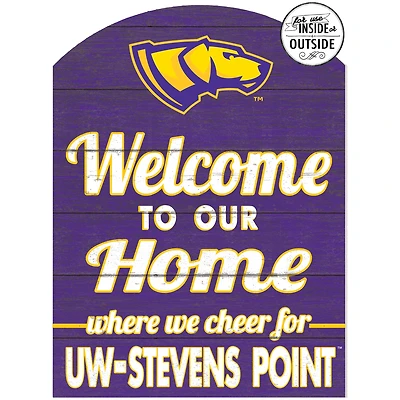 Wisconsin-Stevens Point Pointers 16'' x 22'' Indoor/Outdoor Marquee Sign