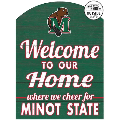 Minot State Beavers 16'' x 22'' Indoor/Outdoor Marquee Sign
