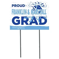 Franklin & Marshall Diplomats 18'' x 24'' Proud Graduate Yard Sign
