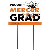 Mercer Bears 18'' x 24'' Proud Graduate Yard Sign