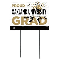 Oakland Golden Grizzlies 18'' x 24'' Proud Graduate Yard Sign