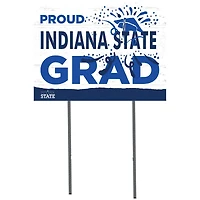 Indiana State Sycamores 18'' x 24'' Proud Graduate Yard Sign