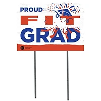 SUNY Fashion Institute of Technology Tigers 18'' x 24'' Proud Graduate Yard Sign